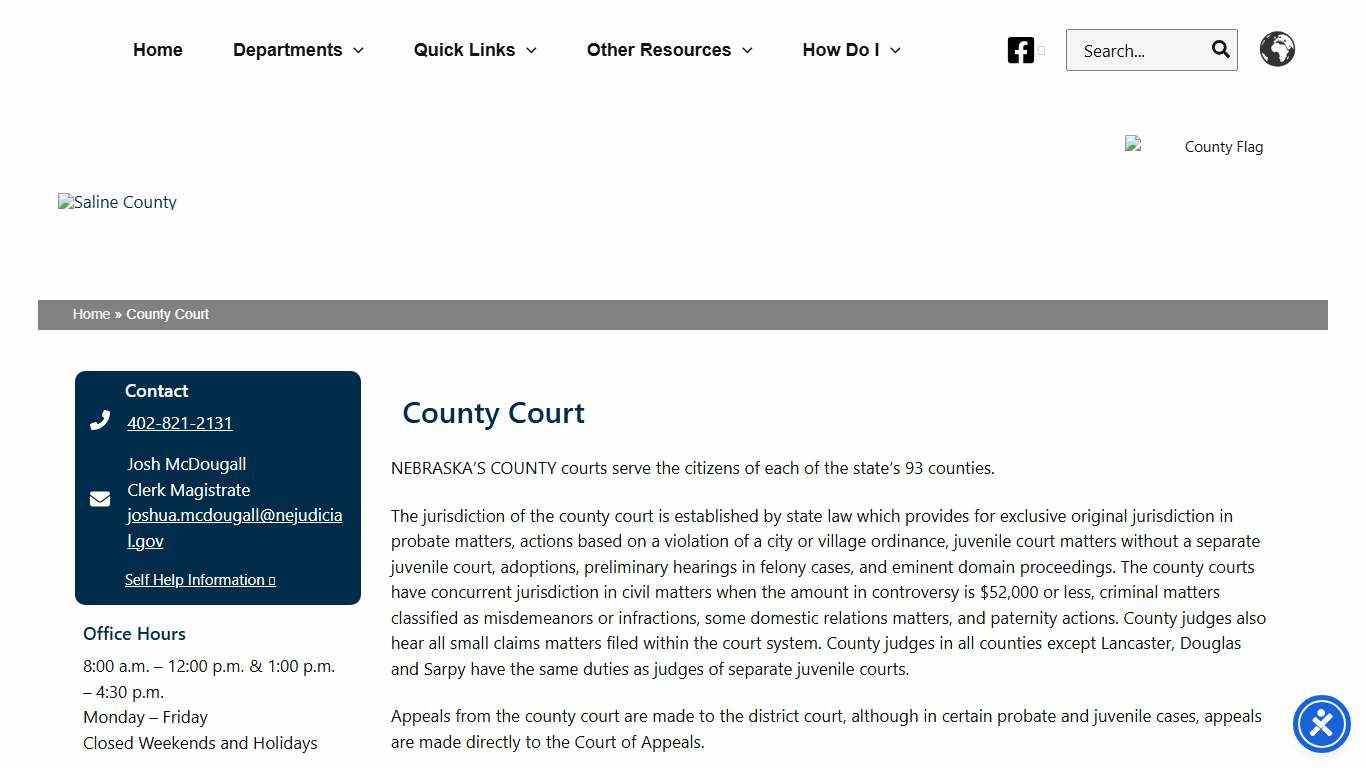 County Court – Saline County
